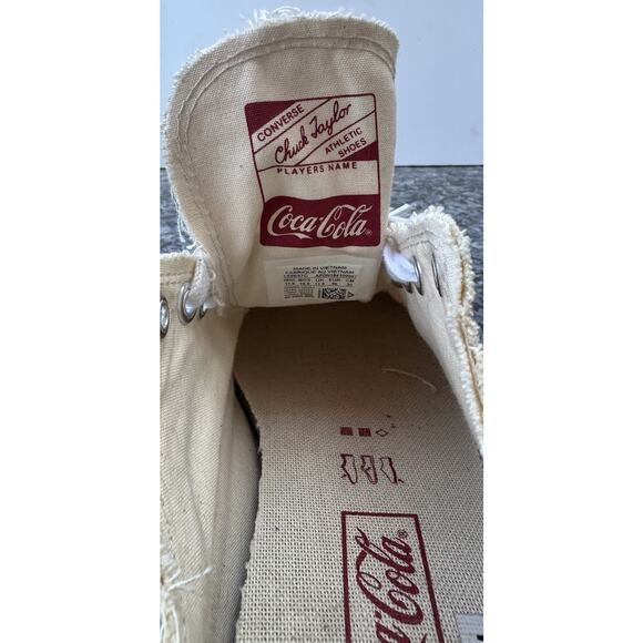 Converse Kith Coca-Cola Chuck 70 Ox Parchment Red Low Top Shoes 169837C Men 11.5 main image 9